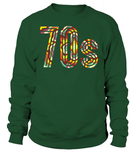 Retro 70s 1970 Vintage Seventies Party 1970s Sweatshirt Unisex