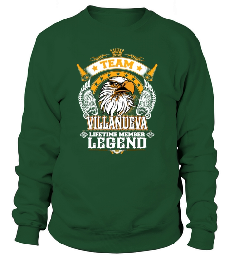VILLANUEVA TEAM LEGEND, VILLANUEVA TSHIRT Sweatshirt Unisex