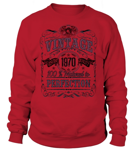 Vinage 1970 birthday year of birth 1970 gift Sweatshirt Unisex