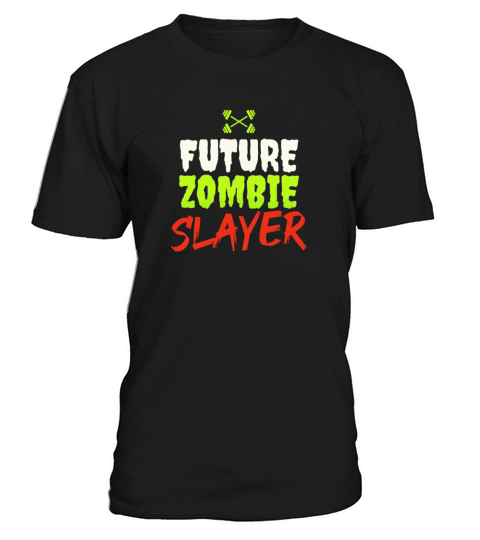 Halloween Weight Lifter Future Zombie Slayer T-Shirt Unisex