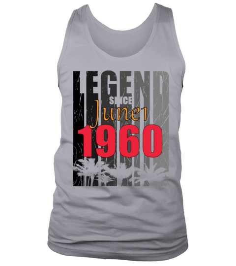 1960 vintage born in June gift Tank Top Unisex