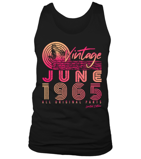 1965 June Vintage Tank Top Unisex