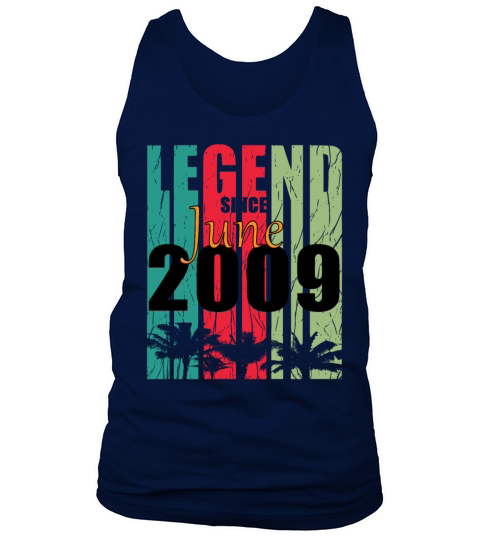 2009 vintage born in June gift Tank Top Unisex