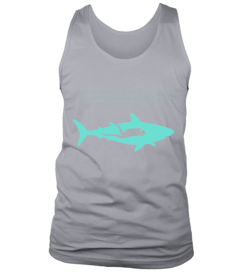 Dangerous Animal Scuba Diver TShirt Great White Shark Tee Tank Top Unisex