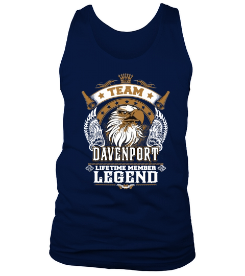 DAVENPORT TEAM LEGEND, DAVENPORT TSHIRT Tank Top Unisex