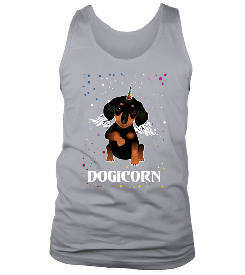DOGICORN DACHSHUND T SHIRT Tank Top Unisex