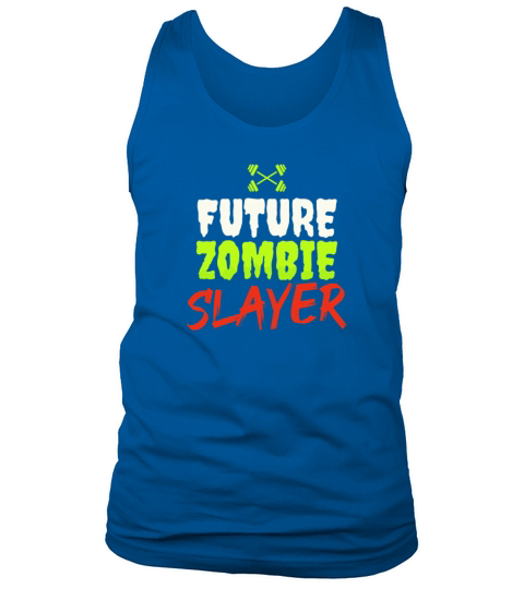 Halloween Weight Lifter Future Zombie Slayer Tank Top Unisex