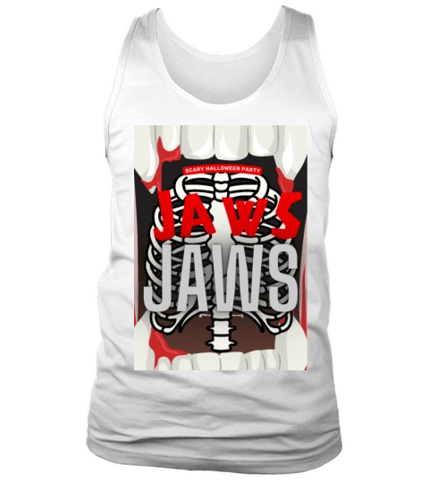 Jaws Halloween Tank Top Unisex