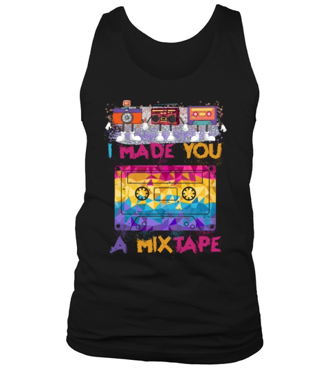 Mixtape 80s 90s Vintage Costume Retro Tank Top Unisex