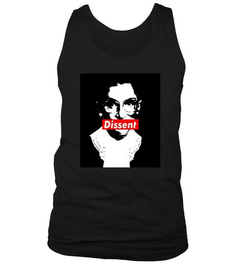 RBG Ruth Bader Ginsburg Dissent Feminist Political shirt Tank Top Unisex