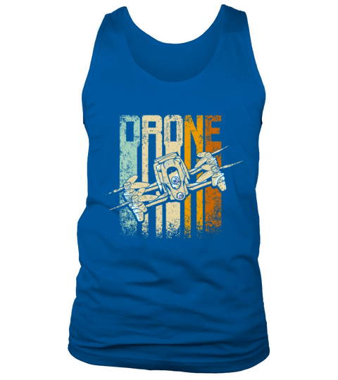 Retro Vintage Drone Tank Top Unisex