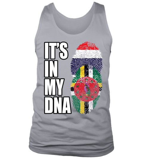 Thai And Dominica Vintage Heritage DNA Flag Tank Top Unisex