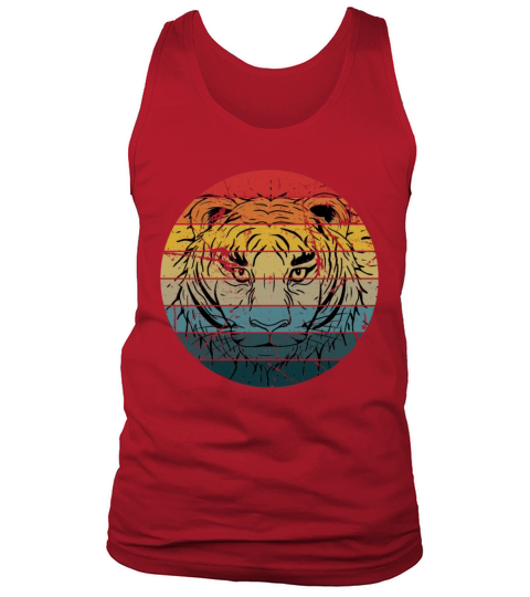 Tiger Vintage Tank Top Unisex