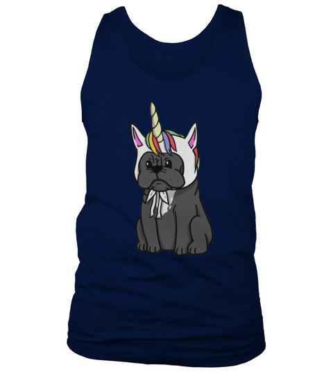 Unicorn French Bulldog Tank Top Unisex