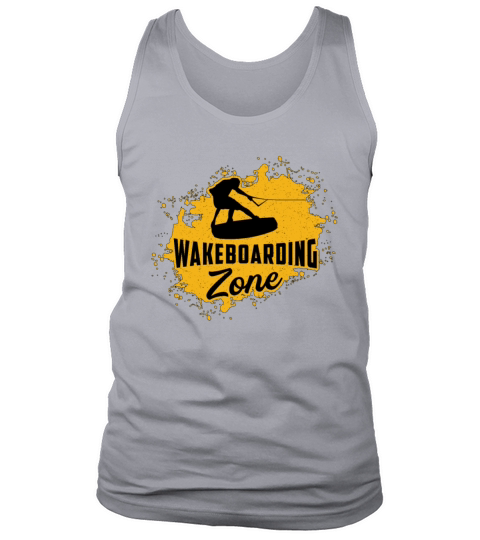 Wakeboarding Zone Wake Cable Wakeboarder Wakeboard Tank Top Unisex