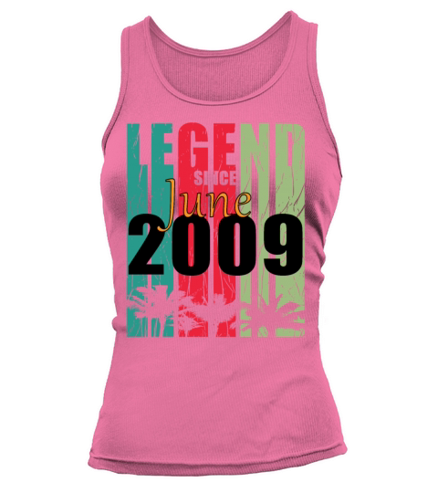 2009 vintage born in June gift Tank top Woman