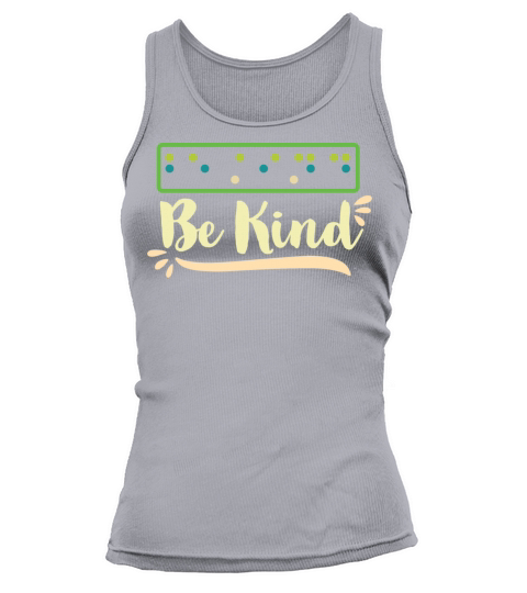 Be Kind Braille Dots Visually Impaired Blind Tank top Woman