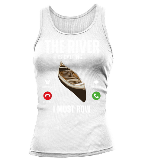 Canoe Canoeing Vintage Phone Tank top Woman