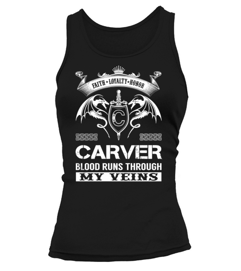 CARVER Last Name, Surname Tshirt Tank top Woman