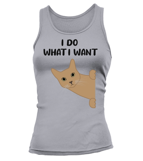 Cat Sassy Kitten Cat Funny Quote Gift Idea Tank top Woman