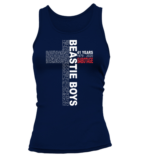 Cross Beastie Boys 41 years 1979-2020 Sabotage shirt Tank top Woman