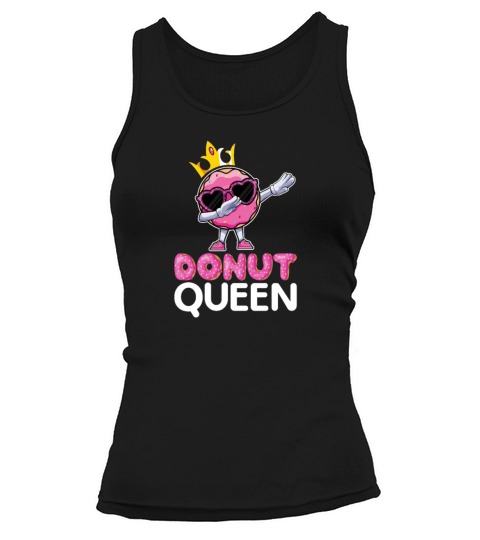 Dabbing Donut Queen - Dab Dance Style Doughnut Tank top Woman