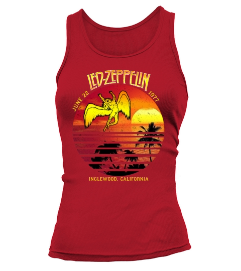 LED ZEPPELIN SUNSET Tank top Woman