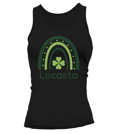 Lucasta Clover Boho Rainbow Tank top Woman