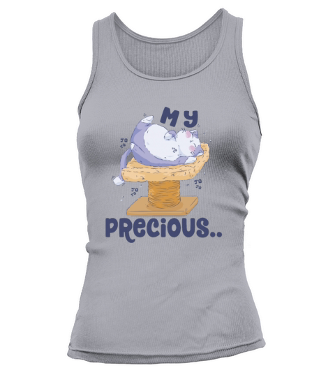 My Precious Cat on a Scretching Post Cat Lover Tank top Woman