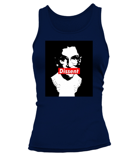 RBG Ruth Bader Ginsburg Dissent Feminist Political shirt Tank top Woman