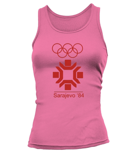 RETRO STYLE SARAJEVO 1984 84 OLYMPIC GAMES T-Shirt Tank top Woman