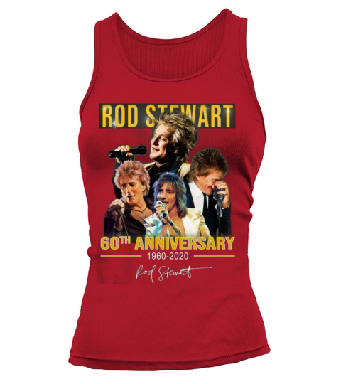 Rod Stewart 60th anniversary 1960-2020 signature shirt Tank top Woman