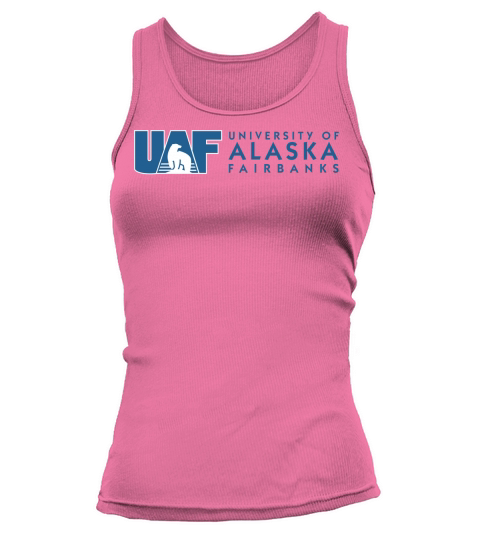 Simple Logo University Of Alaska Fairbanks 2020 Tank top Woman
