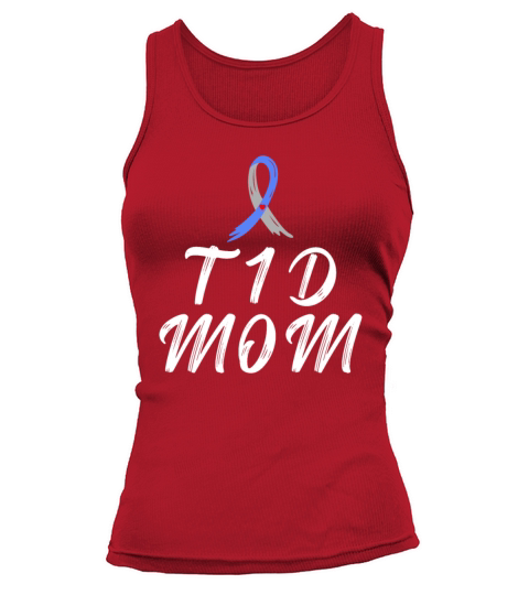 T1D Mom Diabetes Type 1 Awareness Month Tank top Woman