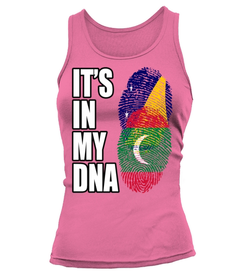 Tokelauan And Maldivian Mix Heritage DNA Flag Tank top Woman