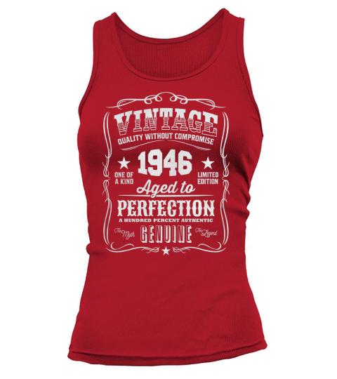 Vintage 1946 Aged to Perfection Tank top Woman