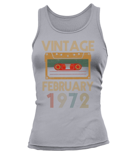 Vintage february 1972 Tank top Woman