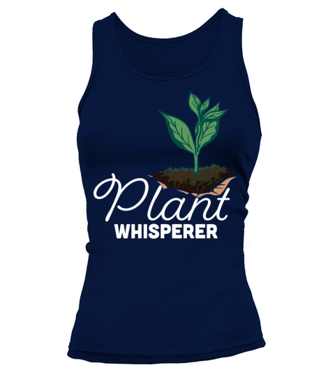 Vintage Gardener Quote Plant Whisperer Funny Garde Tank top Woman