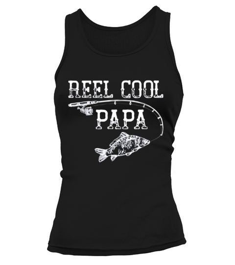 Vintage Reel Cool Papa Novelty Tank top Woman