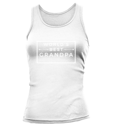 Worlds Best Grandpa Tank top Woman