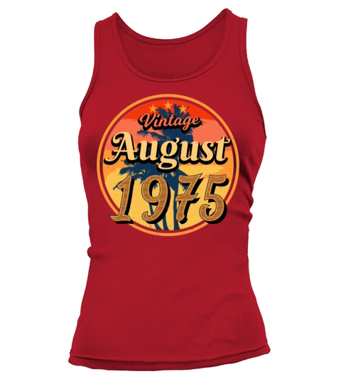 Year Of Construction 1975 In August Tank top Woman