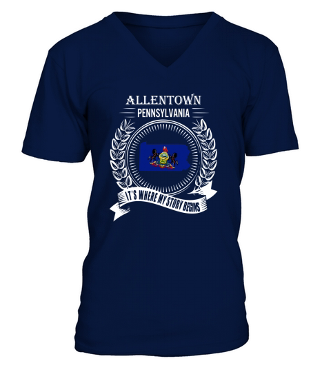 Allentown V-Neck T-shirt