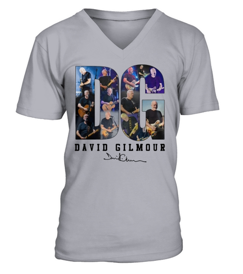 DAVID GILMOUR V-Neck T-shirt