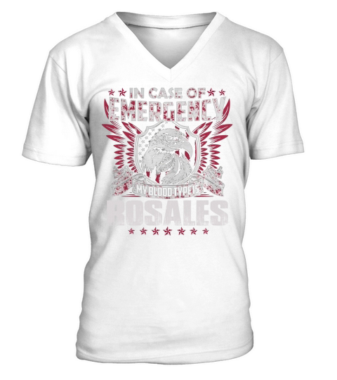 Its Great To Be ROSALES Tshirt V-Neck T-shirt