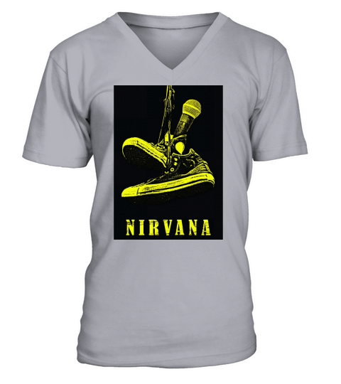 Nirvana - Unisex Long Sleeve V-Neck T-shirt