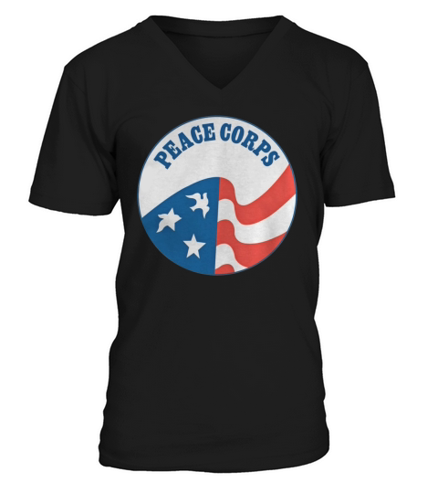 Peace Corps logo tee shirt T-Shirt V-Neck T-shirt
