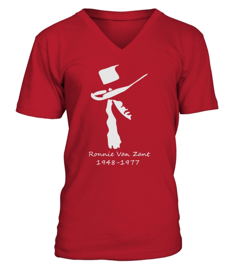 Ronnie Van Zant 1948 - 1977 V-Neck T-shirt