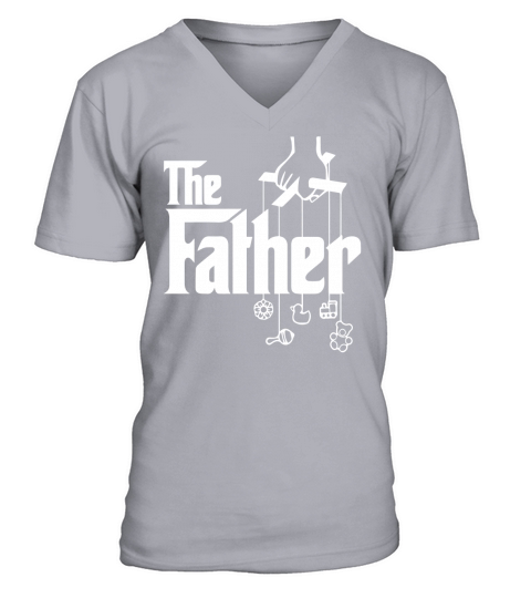 the father V-Neck T-shirt