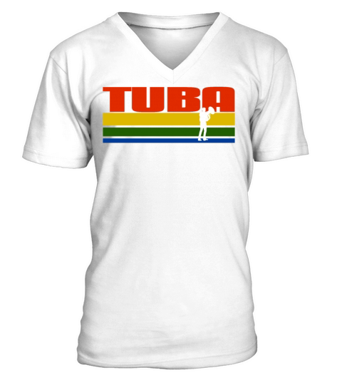 Vintage Tuba Fan T-Shirt V-Neck T-shirt