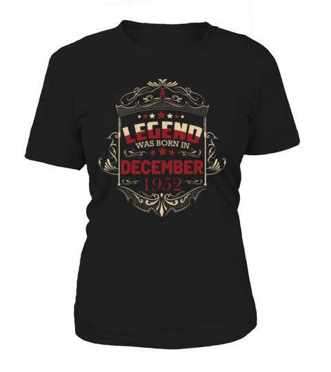 A legend was born in December 1952 70 years Women's T-Shirt